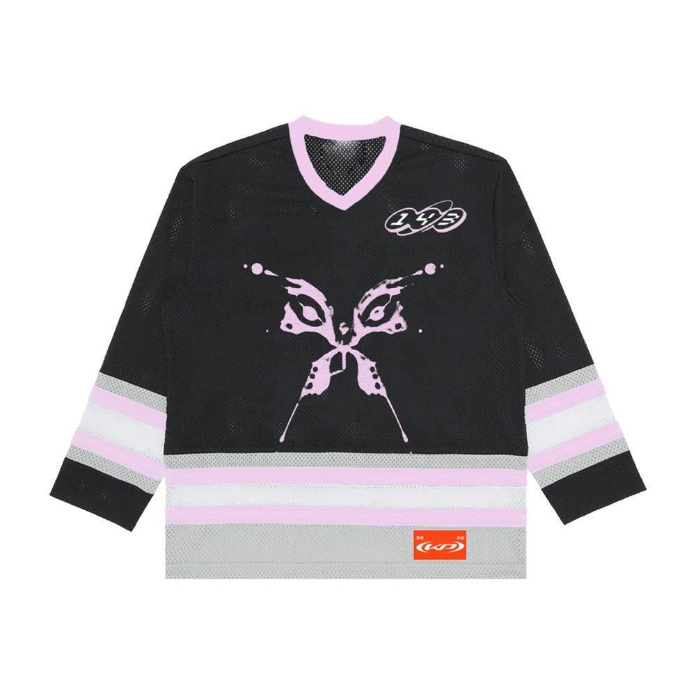 Katy‎ Perry Tour Butterfly Mesh Hockey Jersey Size Small